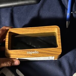 Capello wooden digital clock